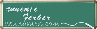 Annemie Ferber Visitenkarte